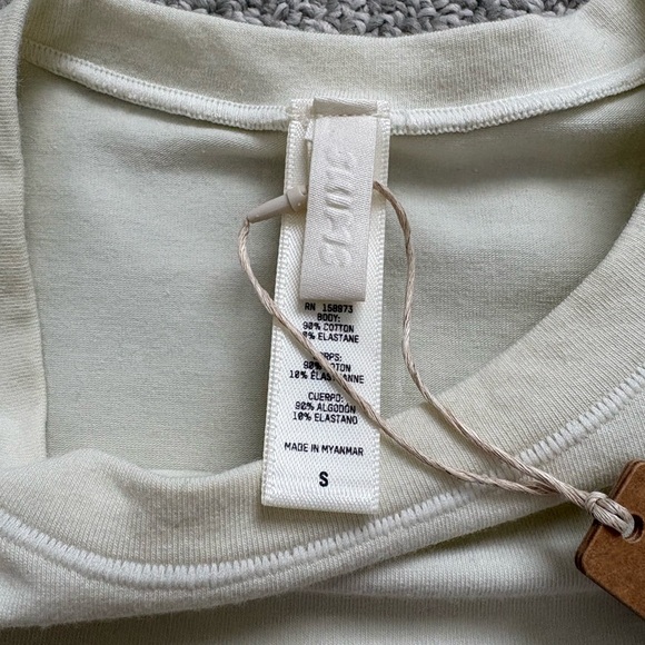 NWT Skims Cotton Jersey T-Shirt - Picture 4 of 7